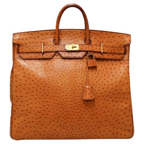 diamond hermes hac 50 ostrich bag|hac bag origins.